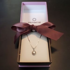 Michael Hill Pendant with 1/4 Carat Total Weight of Diamonds in 10kt White Gold